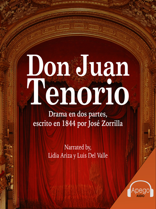 Title details for Don Juan Tenorio by Jose Zorrilla - Available